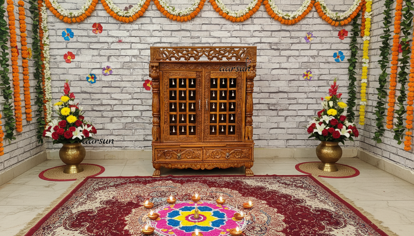 Trending Handmade Wooden Mandirs